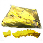 Конфетти металлизированное бабочки 4,1см золото 1кг