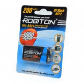 Аккумулятор Robiton HR22 200 мАч 1 шт.