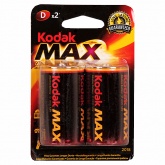 Батарейка Kodak Max LR20 1 шт.