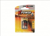 Батарейка ANSMANN X-POWER 6LR61 1 шт.