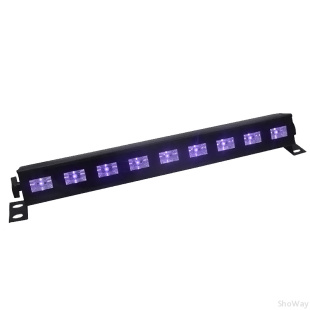 Ультрафиолетовый светодиодный светильник PARTY MAKER UV LED BAR 9x3w