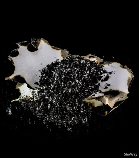 Искусственный пепел "Decor-Color" черный 1кг