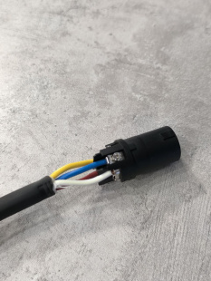Кабель акустический Speakon сечение 4x1.5 длина 30м