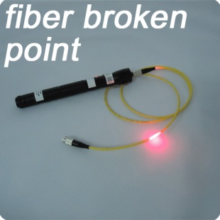 Красный лазер для проверки оптического кабеля 50 мВт