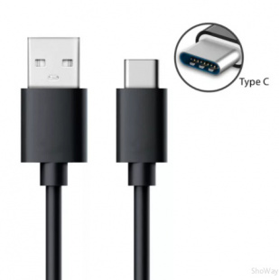 Кабель USB A - USB Type-C FAST DATA CABLE 1 м