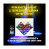 Светодиодный прожектор PartyMaker LED PinSpot 15W RGBW с пультом, белый