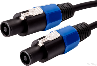 Кабель акустический Speakon сечение 4x1.5 длина 30м