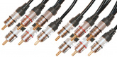 Кабель Xtra Home Theatre PRO-class  6xRCA "папа" - 6xRCA "папа" OD15.0мм 1.5м