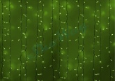 Гирлянда "Светодиодный Дождь" 2х3м Green