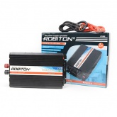 Автоинвертор ROBITON R1000 1000W с двумя евро розетками и USB выходом