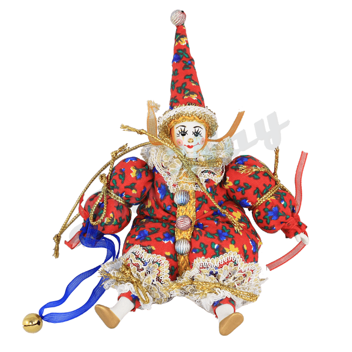 Toy clown. Елочная игрушка "клоун". Кукла «клоун». Новогодняя игрушка клоун. Новогодний Скоморох кукла.