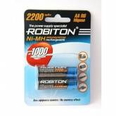 Аккумулятор Robiton HR6 2200 мАч 1 шт.