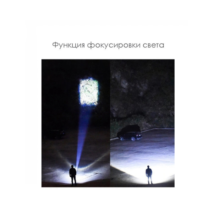 Ручной фонарь Огонь H-616