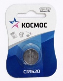 Батарейка КОСМОС CR1620 1 шт.
