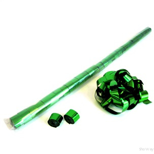 Серпантин металлизированный 1,5см*5м зеленый
