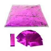 Конфетти металлизированное 17x55мм розовое 1кг