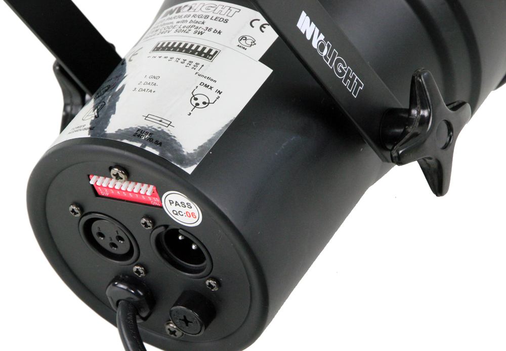 Прожектор INVOLIGHT LEDPAR36/BK