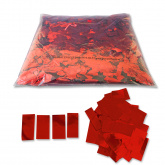 Конфетти металлизированное 10x20мм красное 1кг