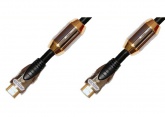 Кабель цифровой Metal Gold HDMI "папа" - HDMI "папа" D8мм FF в нейлоне 7 м
