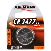 Батарейка таблетка ANSMANN CR2477 1 шт.