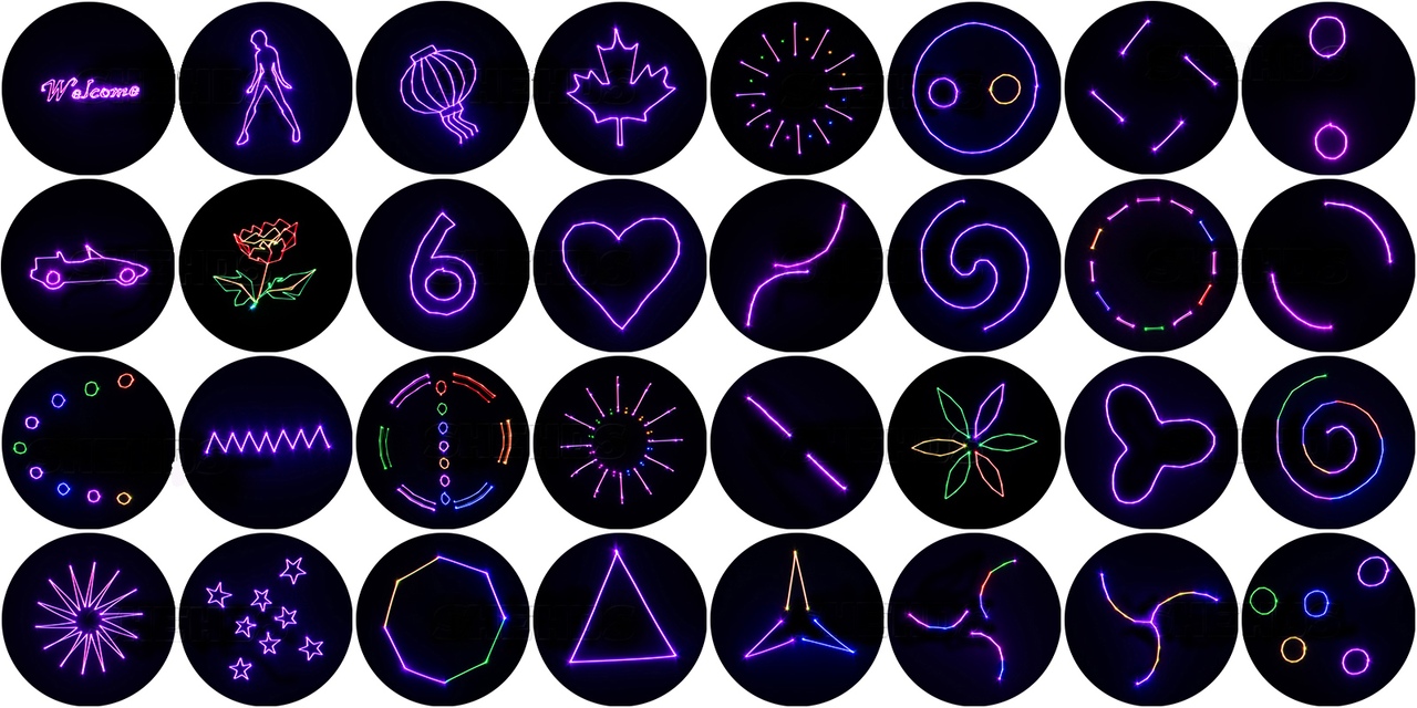 Лазерный проектор PartyMaker Pictures RGB