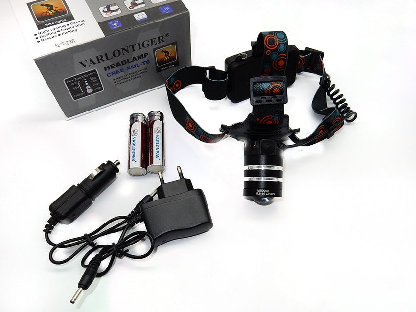 Налобный фонарь MX-2184-T6