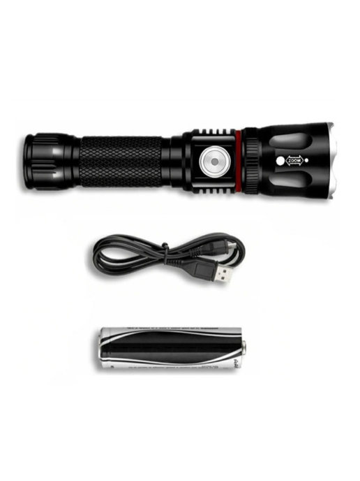 Ручной фонарь Огонь H-616