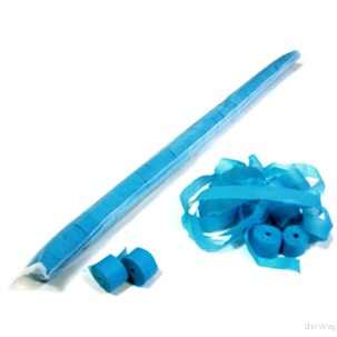 Серпантин бумажный 2см*5м голубой