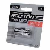 Батарейка ROBITON CR123A 1 шт.