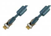Кабель цифровой Metal Gold HDMI "папа" - HDMI "папа" D8мм FF 10 м