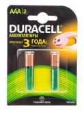 Аккумулятор Duracell HR03 AAA 750 мАч 1 шт.