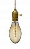 Ретро лампа накаливания Iteria Alhambra Golden E27 40W