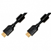 Кабель цифровой Gold HDMI "папа" - HDMI "папа" OD8.0мм c усилителем и ферритами версия 2.0b 40 м