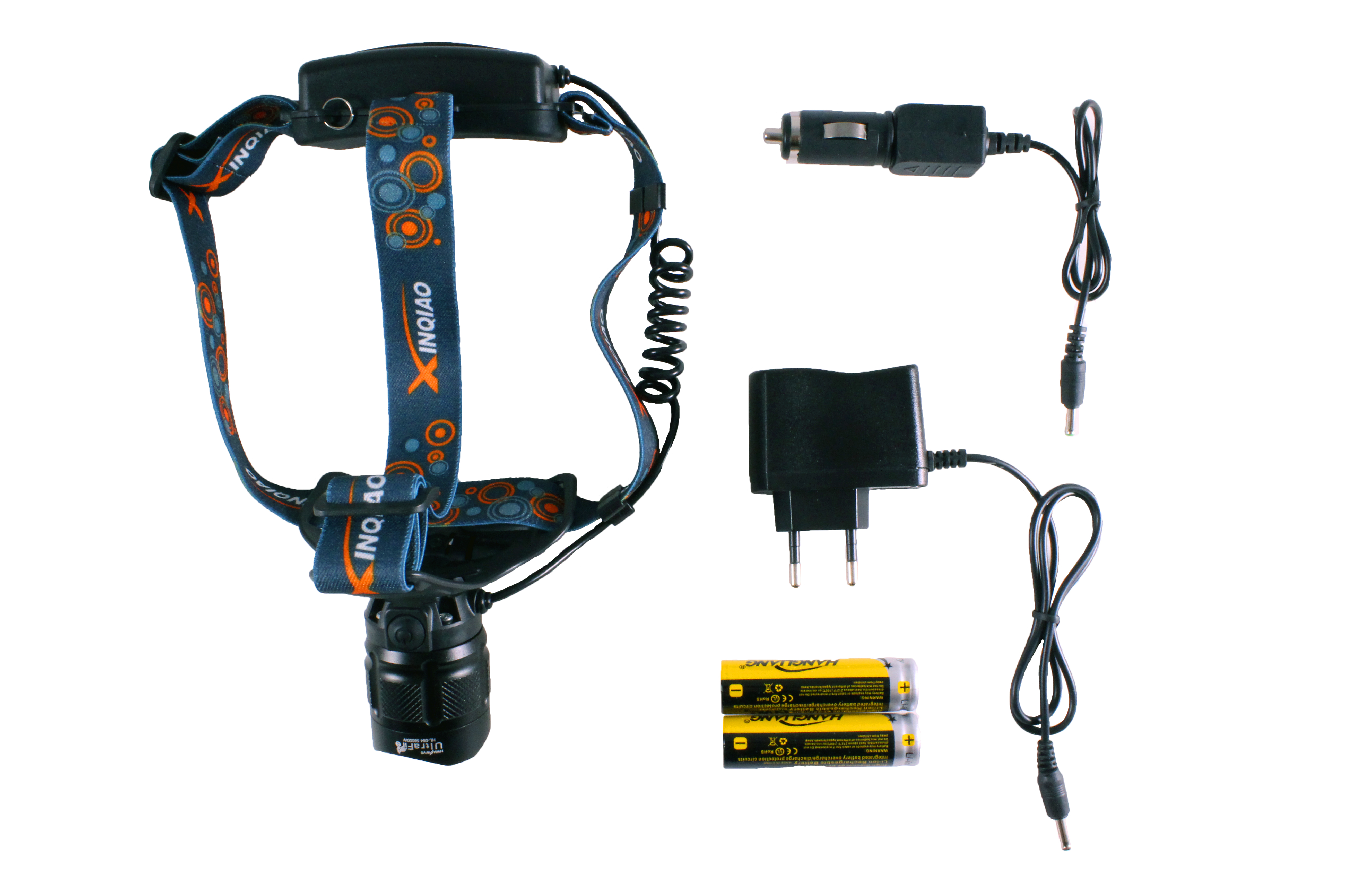 Мощный налобный фонарь UltraFire HL-084