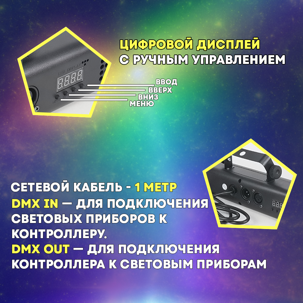 Светодиодный Прожектор PartyMaker LED BAR 9х10 RGВW 