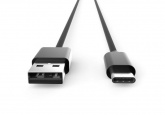 Кабель USB A - USB Type-C металл, 1 м