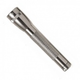 Фонарь MAGLITE Mini, 2АА, с чехлом, серебро