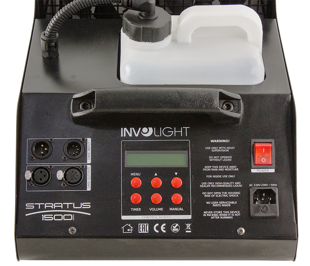 Генератор тумана INVOLIGHT Stratus1500DMX