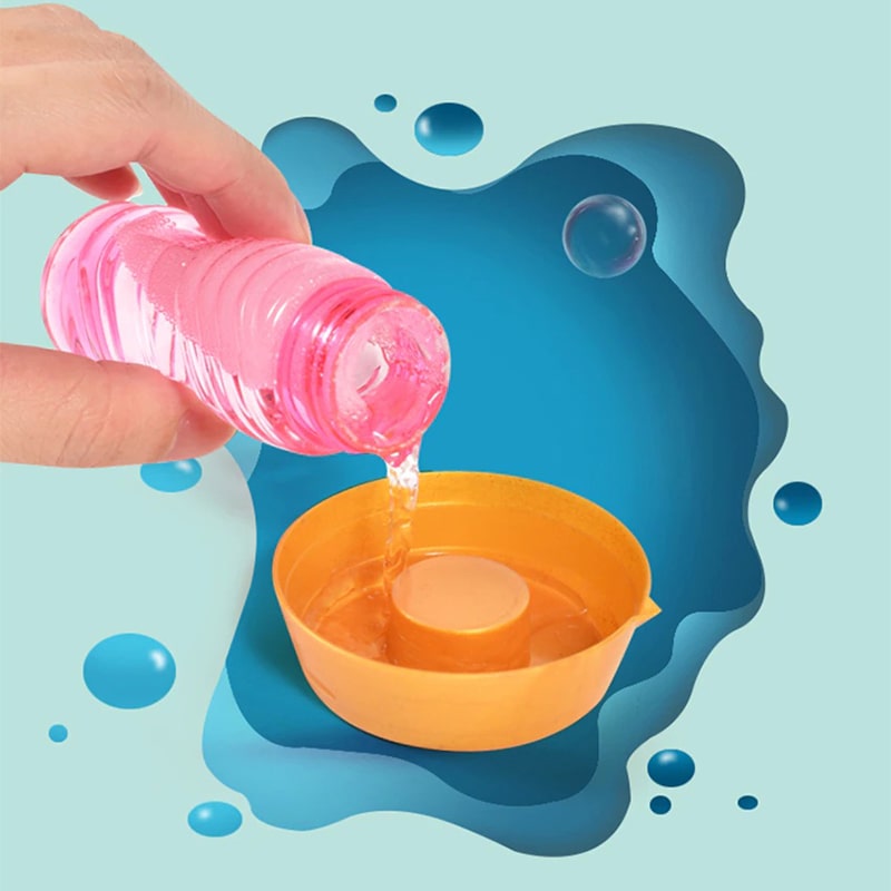 Пузырь машина "Миниган" для мыльных пузырей пулемет Гатлинга золотой