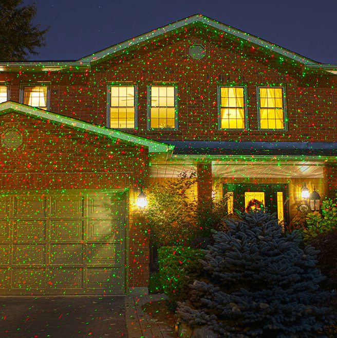 Уличная лазерная подсветка PartyMaker Garden RG Static Sensor