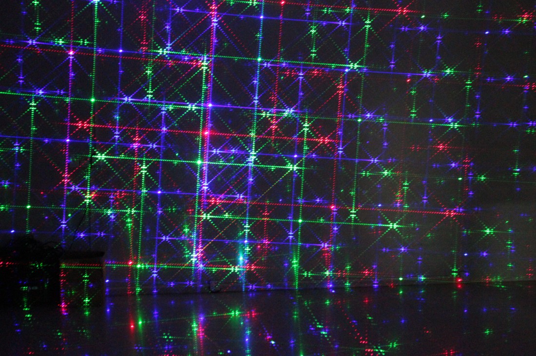 Уличная лазерная установка PartyMaker Garden Triplex RGB XL