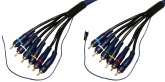 Кабель Plastic Gold 6xRCA "папа" - 6xRCA "папа" 5 м D12+2