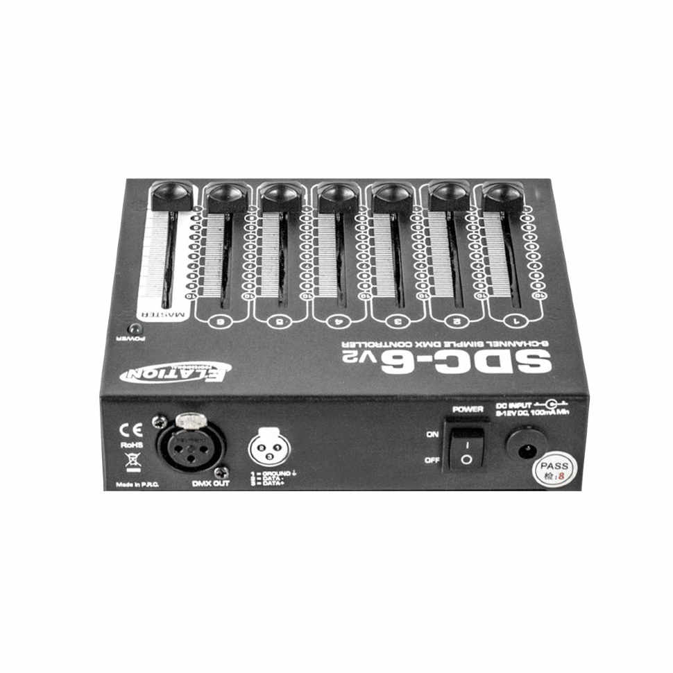 Пульт DMX Elation SDC-6 Faderdesk V2 black