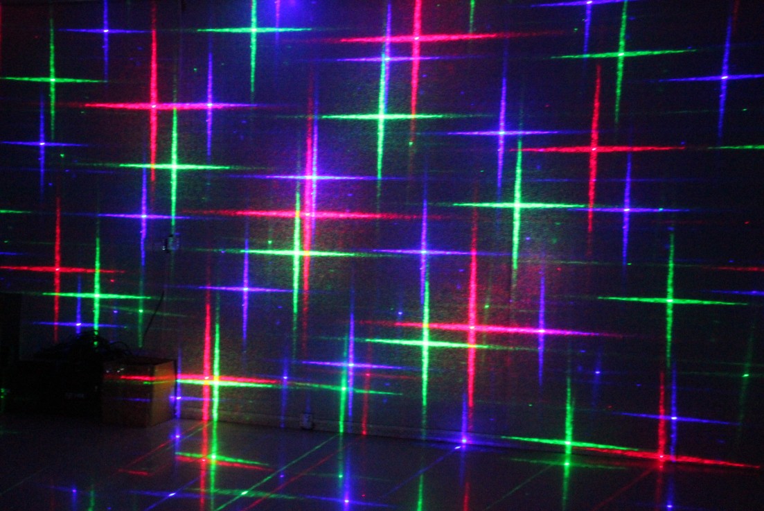 Уличная лазерная установка PartyMaker Garden Triplex RGB XL