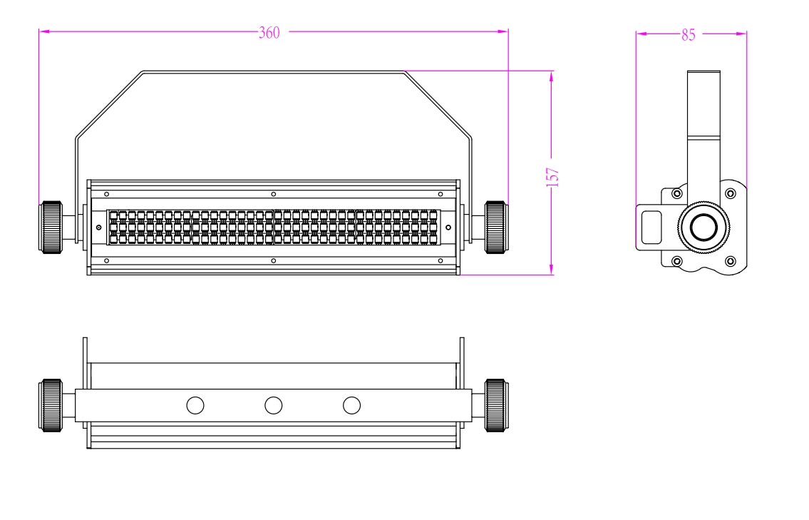Светодиодный стробоскоп INVOLIGHT LED STROB200