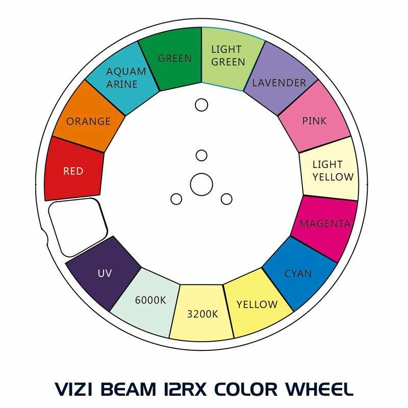 Вращающаяся голова American DJ VIZI BEAM 12RX