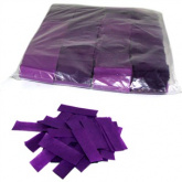 Конфетти бумажное 17x55мм фиолетовое 1кг