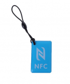 NFC брелок-метка square водонепроницаемая цвет синий