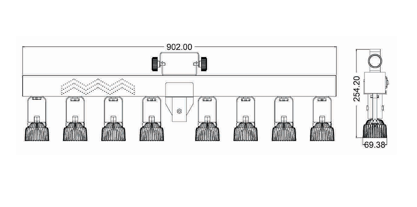 Прожектор INVOLIGHT SBL2000