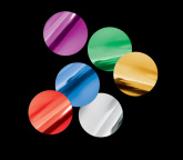 Конфетти металлизированное круги 4,1см разноцветные 1кг